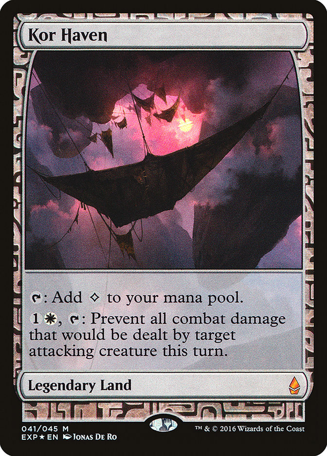 Kor Haven 41 (Zendikar Expeditions)  - Foil | Good Games Adelaide SA