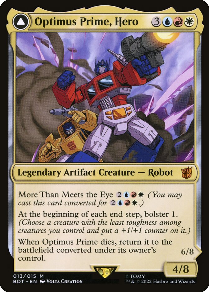 Optimus Prime Hero 13 (Universes Beyond: Transformers)  - Foil | Good Games Adelaide SA