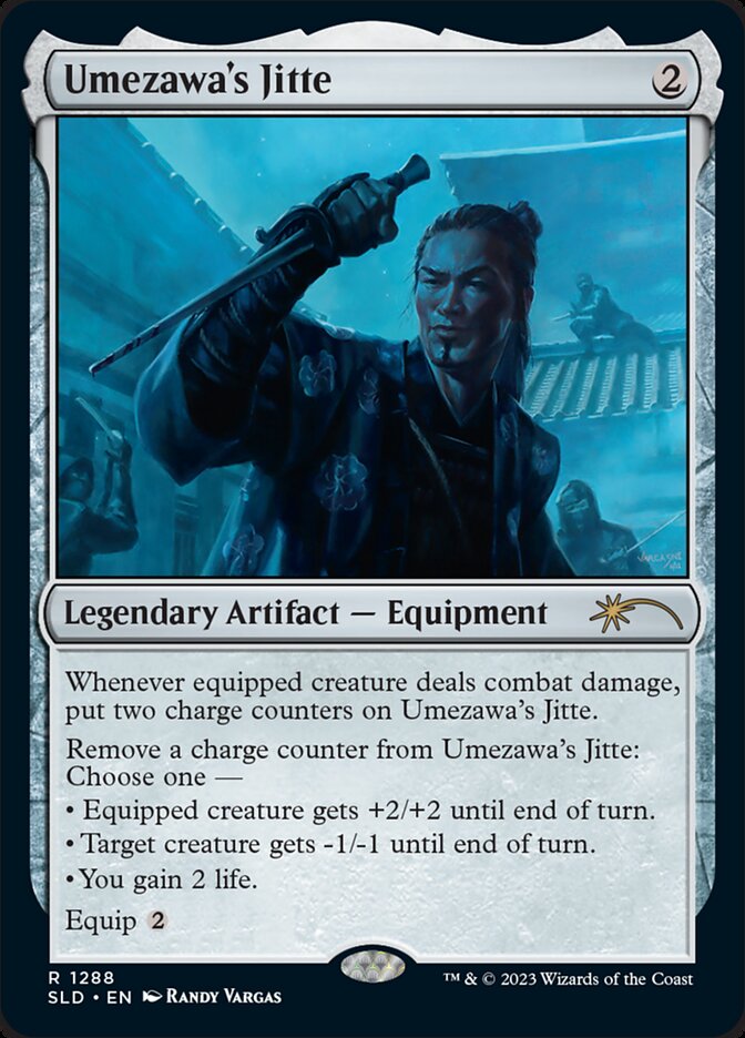Umezawa's Jitte 1288 (Secret Lair Drop Series)  - Foil | Good Games Adelaide SA