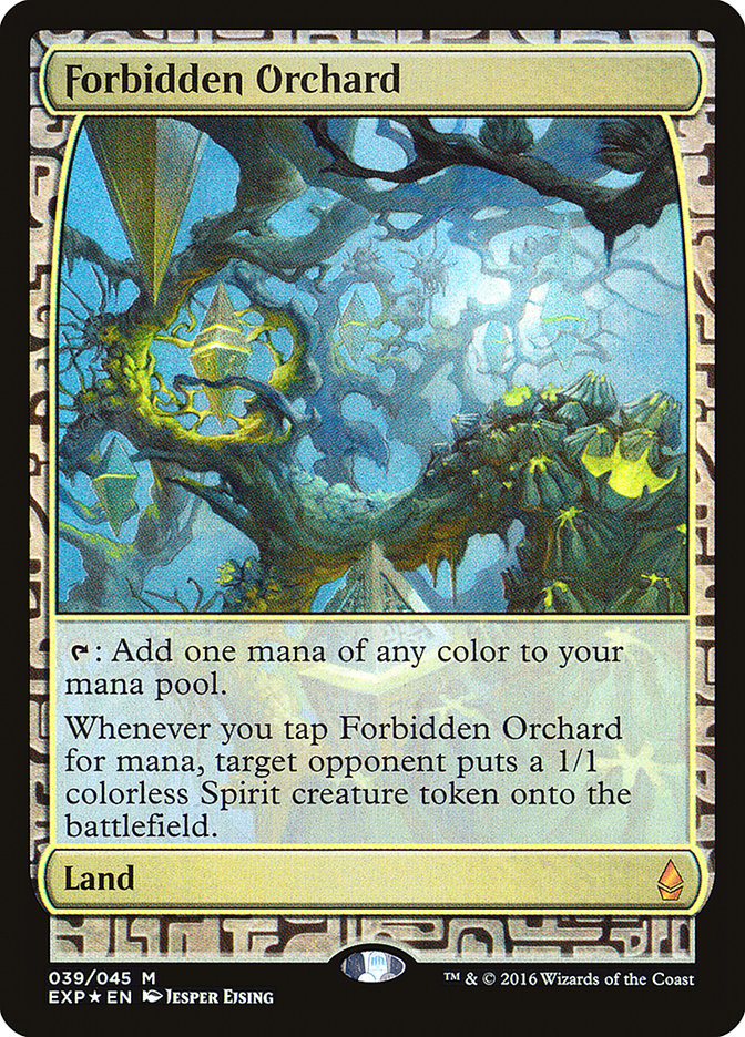 Forbidden Orchard 39 (Zendikar Expeditions)  - Foil | Good Games Adelaide SA