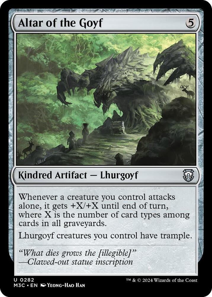 Altar of the Goyf 282/411 (Commander: Modern Horizons 3)  - Ripple Foil | Good Games Adelaide SA