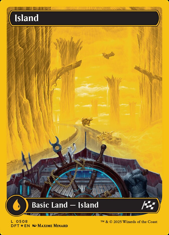 Island 508 (Aetherdrift)  - Foil | Good Games Adelaide SA