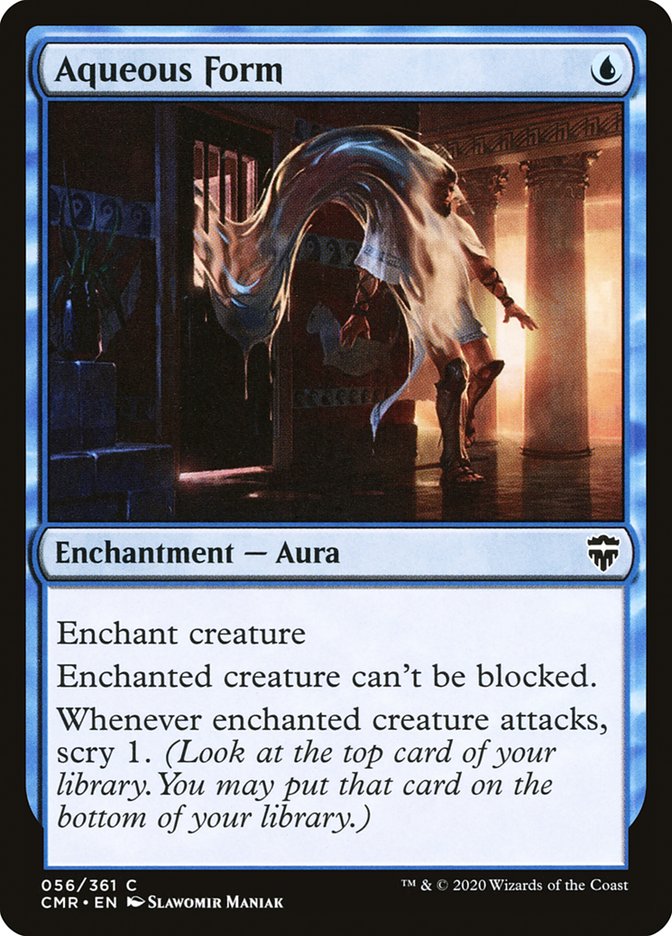 Aqueous Form 56 (Commander Legends)  - Foil | Good Games Adelaide SA