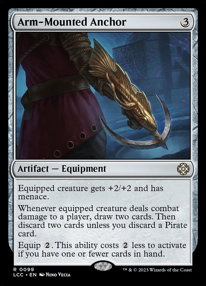 Arm-Mounted Anchor 99 (Commander: The Lost Caverns of Ixalan)  | Good Games Adelaide SA