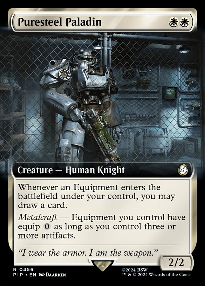 Puresteel Paladin 456 (Universes Beyond: Fallout)  | Good Games Adelaide SA