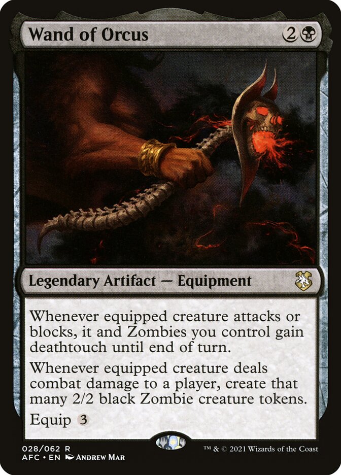 Wand of Orcus 28 (Commander: Adventures in the Forgotten Realms)  | Good Games Adelaide SA