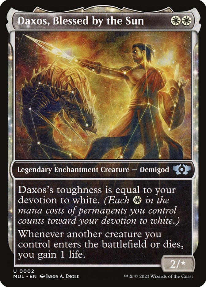 Daxos, Blessed by the Sun 2 (March of the Machine: Multiverse Legends)  | Good Games Adelaide SA