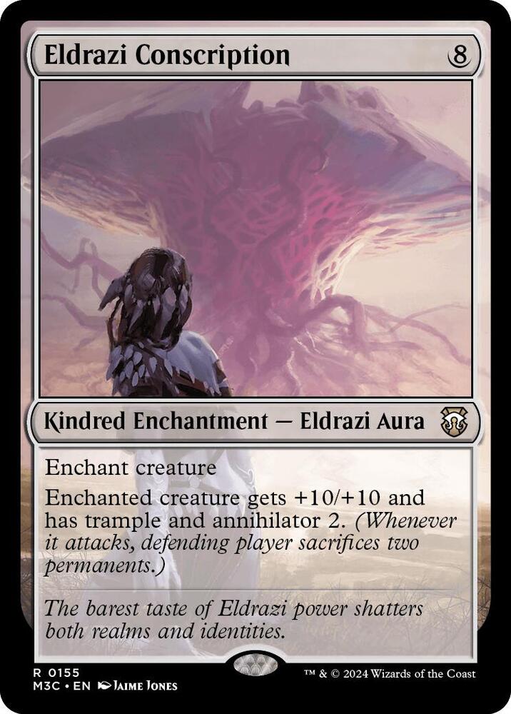 Eldrazi Conscription 155/411 (Commander: Modern Horizons 3)  - Ripple Foil | Good Games Adelaide SA