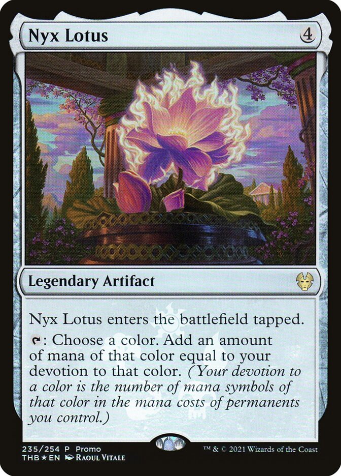 Nyx Lotus 235 (Media Promos)  - Foil | Good Games Adelaide SA