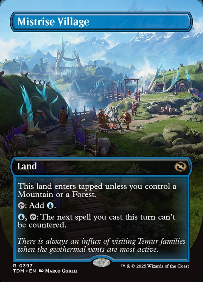 Mistrise Village 397 (Tarkir: Dragonstorm)  | Good Games Adelaide SA