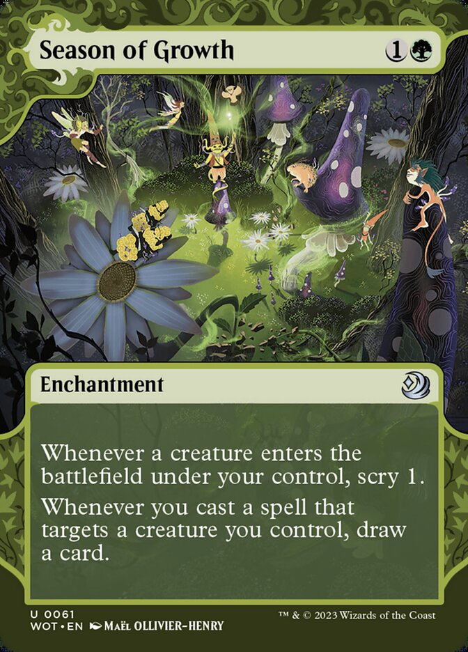 Season of Growth 61 (Wilds of Eldraine: Enchanting Tales)  | Good Games Adelaide SA