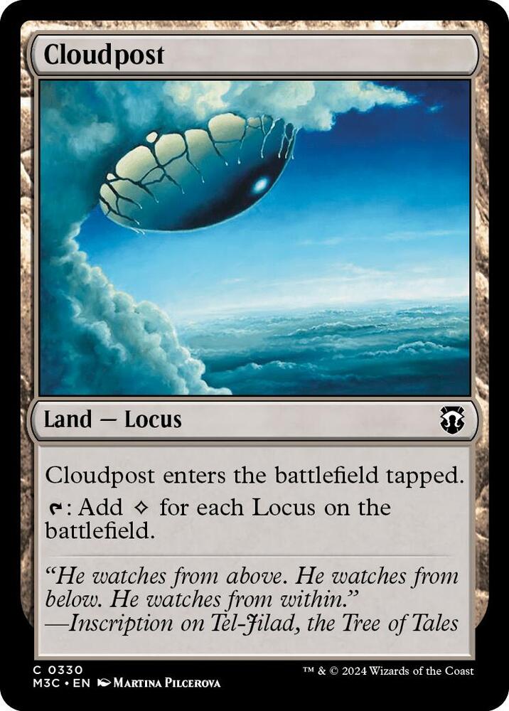 Cloudpost 330/411 (Commander: Modern Horizons 3)  - Ripple Foil | Good Games Adelaide SA