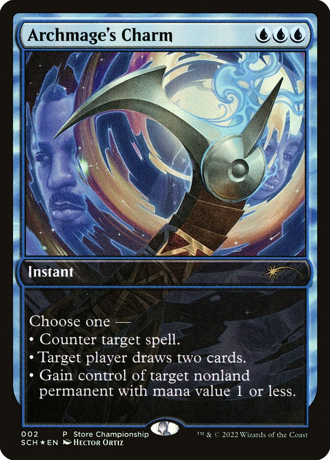Archmage's Charm 2 (Game Day & Store Championship Promos)  - Foil | Good Games Adelaide SA