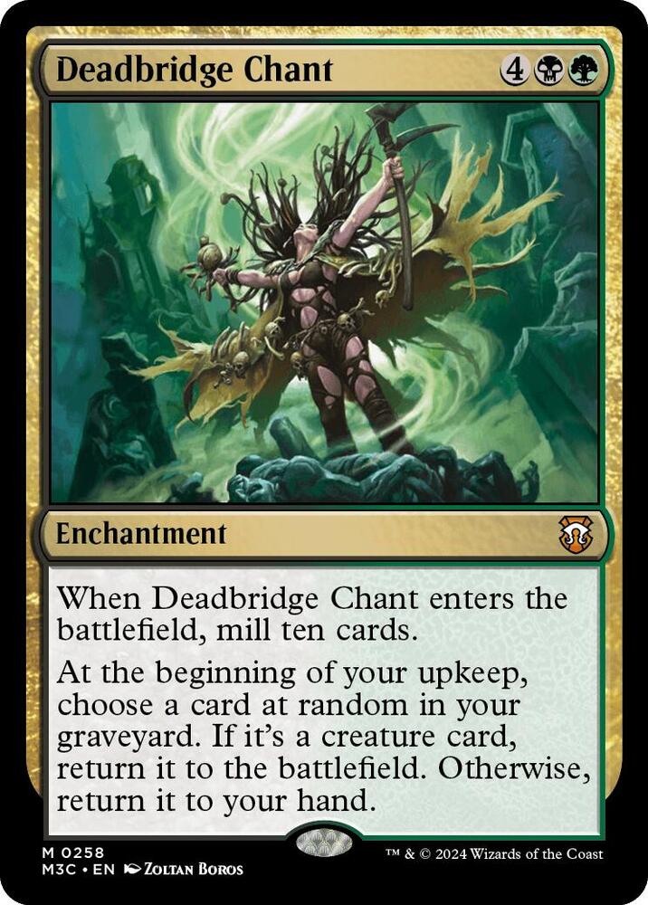 Deadbridge Chant 258/411 (Commander: Modern Horizons 3)  - Ripple Foil | Good Games Adelaide SA