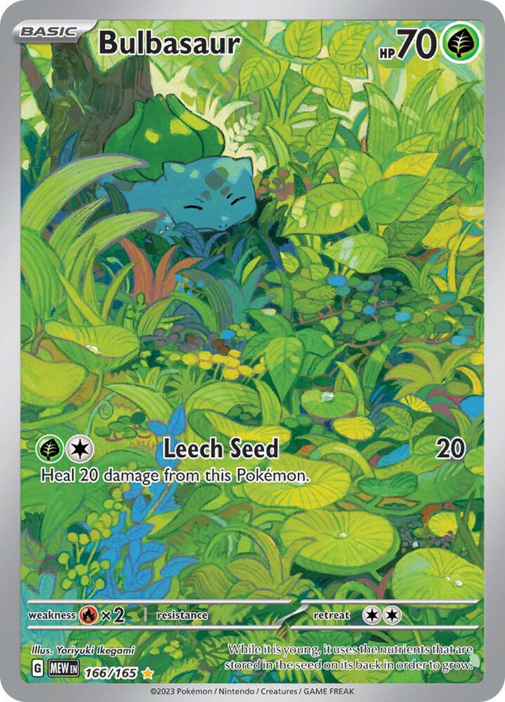 Bulbasaur 166/165 (SV: Scarlet & Violet 151)  - Holofoil | Good Games Adelaide SA