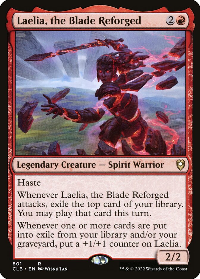 Laelia, the Blade Reforged 801 (Commander Legends: Battle for Baldur's Gate)  | Good Games Adelaide SA