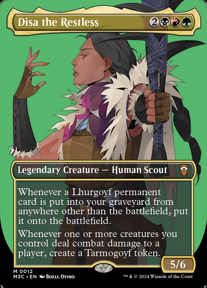 Disa the Restless 12/411 (Commander: Modern Horizons 3)  - Borderless | Good Games Adelaide SA
