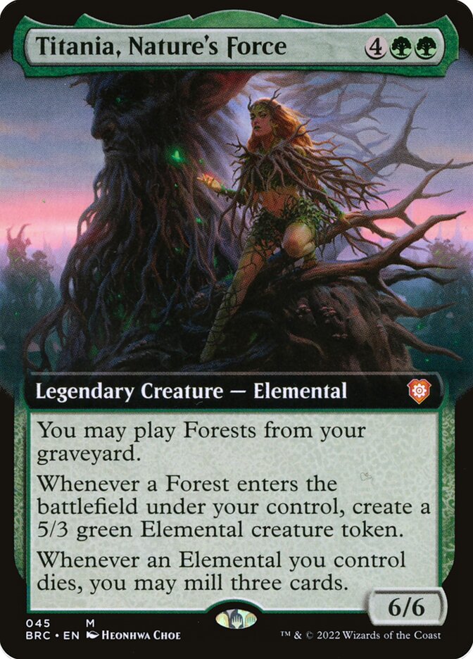Titania, Nature's Force 45 (Commander: The Brothers' War)  | Good Games Adelaide SA