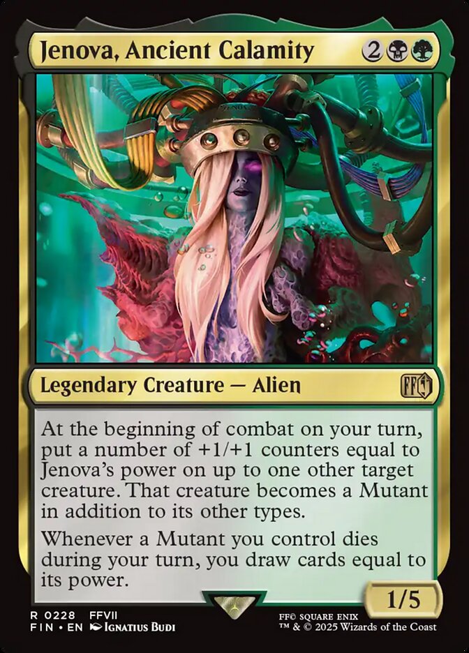 Jenova, Ancient Calamity 228 (FINAL FANTASY)  - Foil | Good Games Adelaide SA