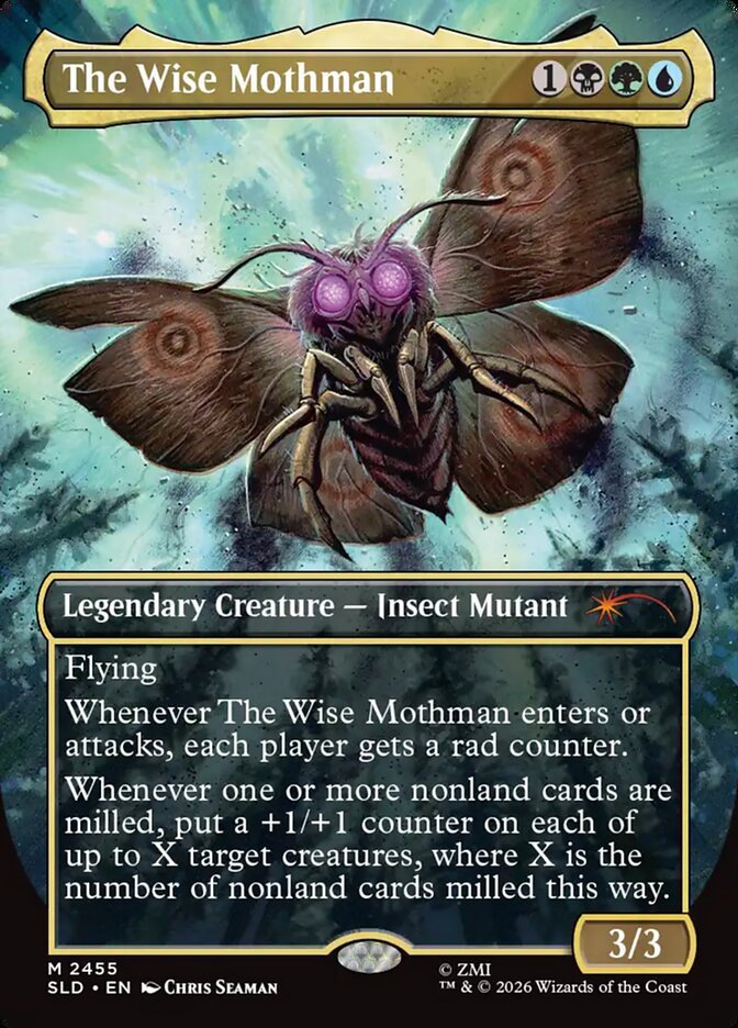 The Wise Mothman 2455 (Secret Lair Drop Series)  | Good Games Adelaide SA