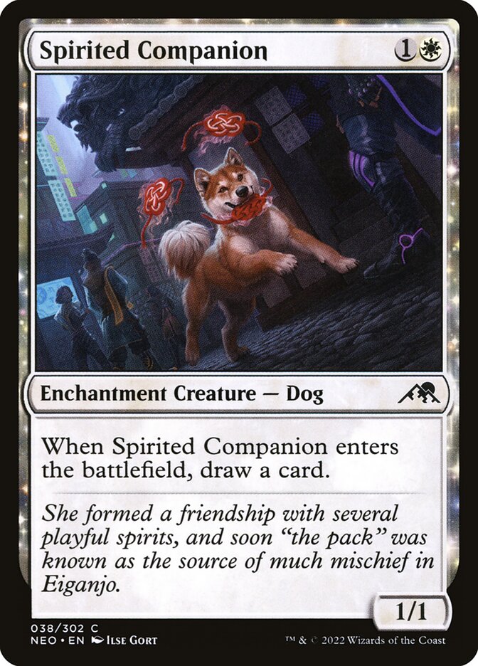 Spirited Companion 38 (Kamigawa: Neon Dynasty)  | Good Games Adelaide SA