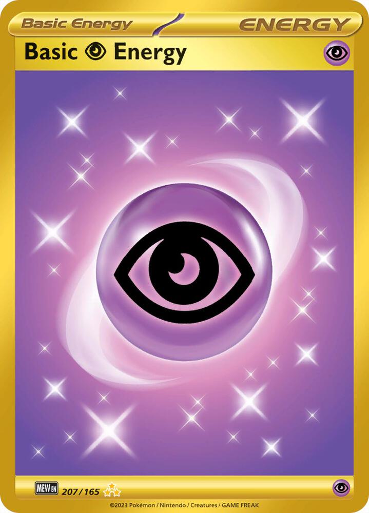 Basic Psychic Energy 207/165 (SV: Scarlet & Violet 151)  - Holofoil | Good Games Adelaide SA