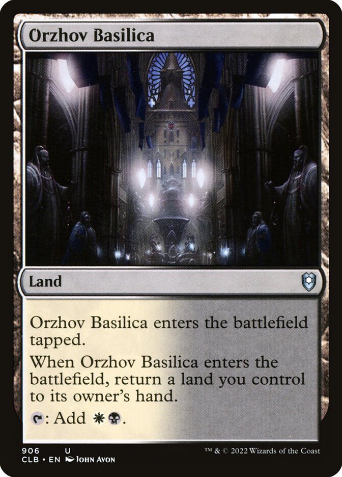 Orzhov Basilica 906 (Commander Legends: Battle for Baldur's Gate)  | Good Games Adelaide SA