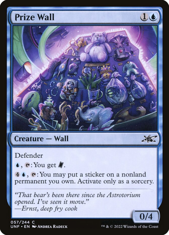 Prize Wall 57 (Unfinity)  - Foil | Good Games Adelaide SA