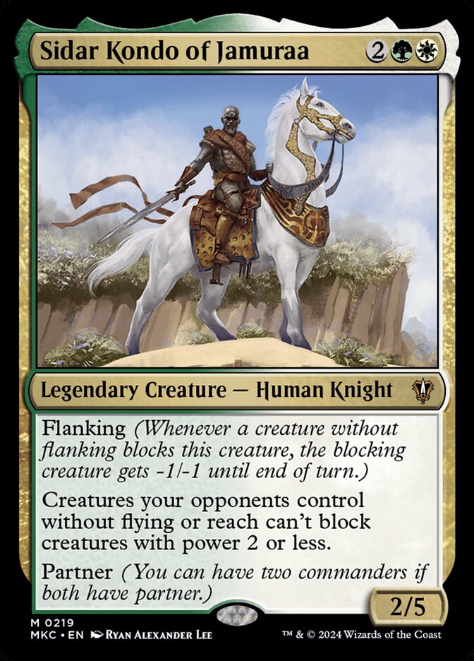 Sidar Kondo of Jamuraa 219 (Commander: Murders at Karlov Manor)  | Good Games Adelaide SA