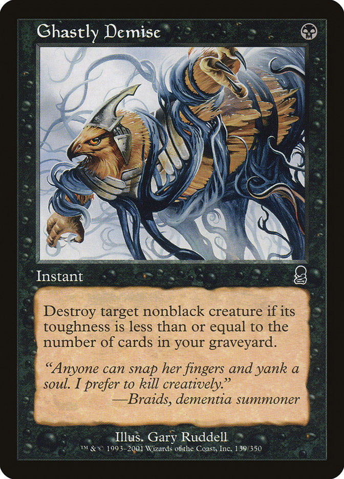Ghastly Demise 139 (Odyssey)  - Foil | Good Games Adelaide SA