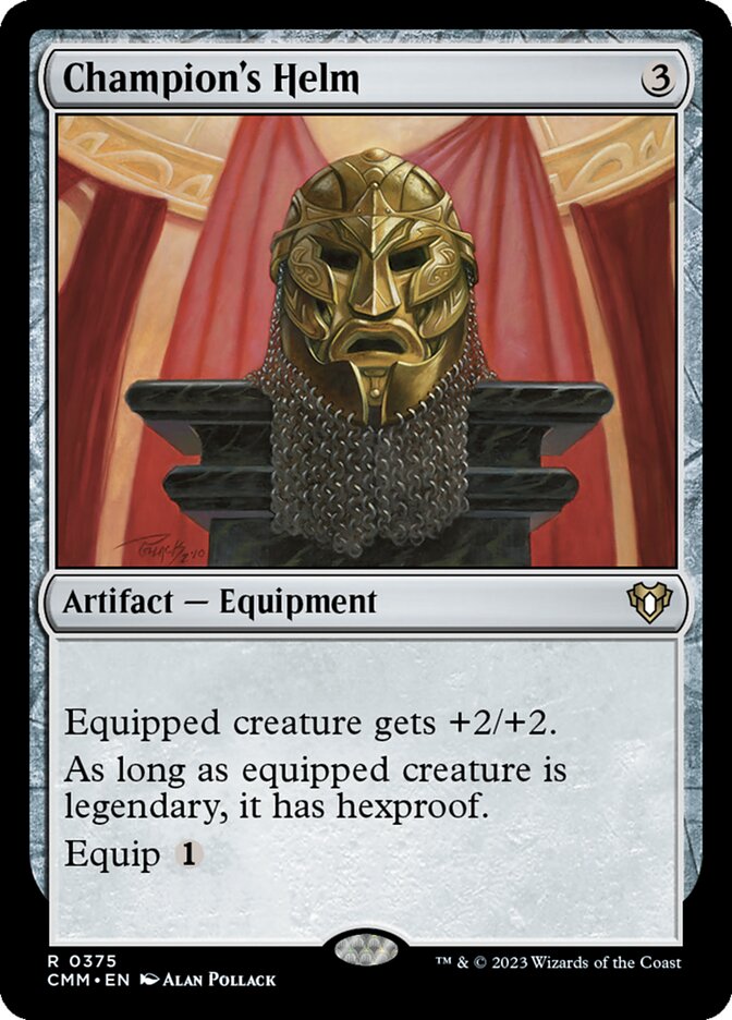 Champion's Helm 375 (Commander Masters)  | Good Games Adelaide SA