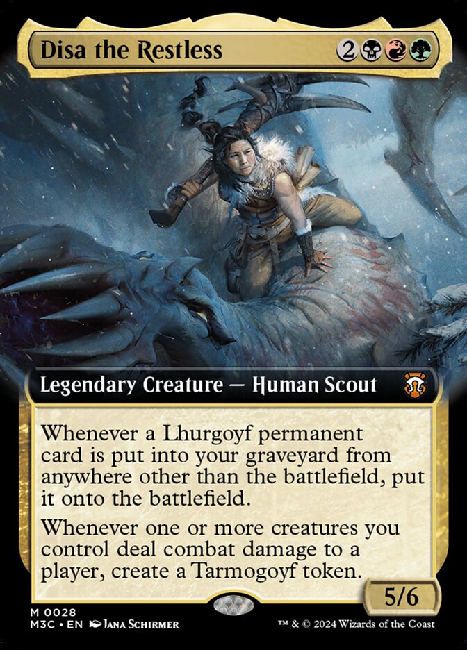 Disa the Restless 28/411 (Commander: Modern Horizons 3)  - Extended Art | Good Games Adelaide SA