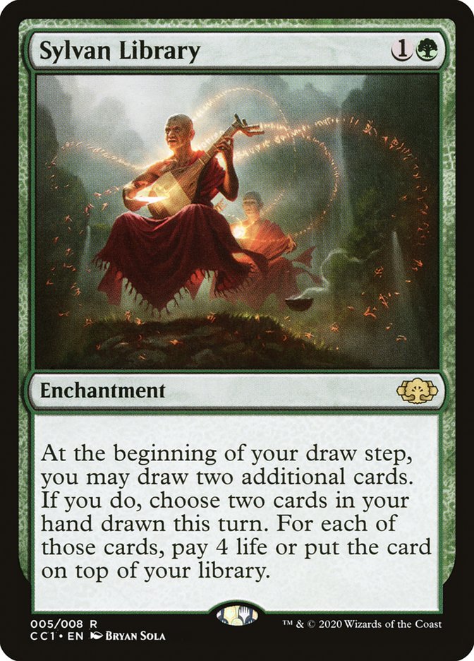 Sylvan Library 5 (Commander Collection: Green)  | Good Games Adelaide SA