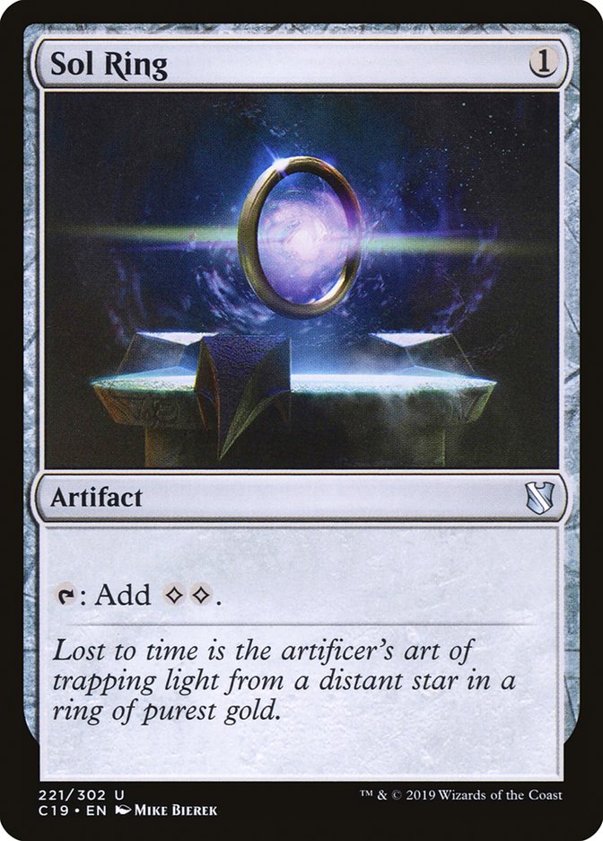 Sol Ring 221 (Commander 2019)  | Good Games Adelaide SA