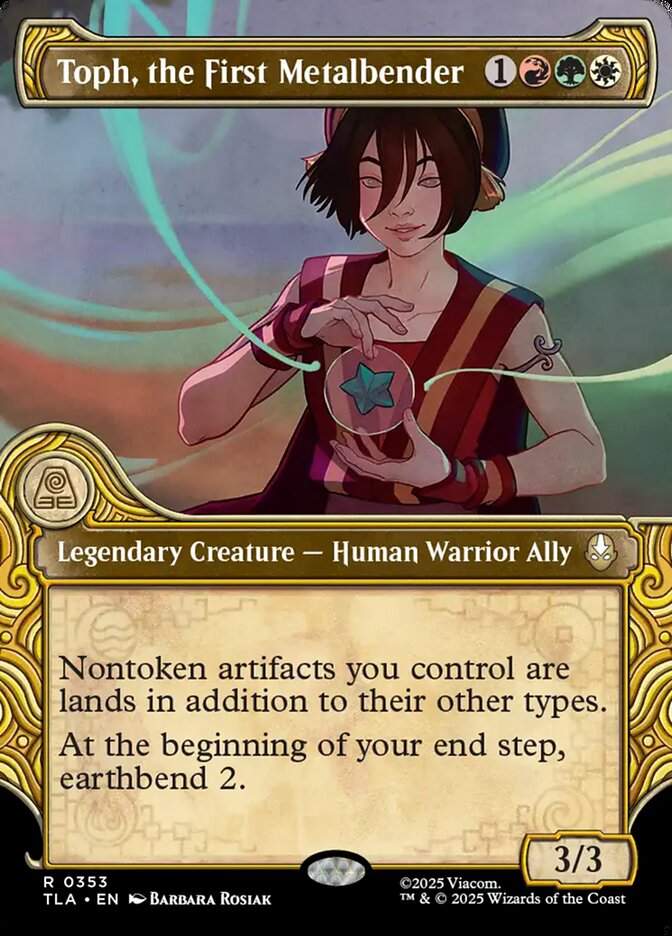 Toph, the First Metalbender 353/286 (Avatar: The Last Airbender)  - Showcase | Good Games Adelaide SA