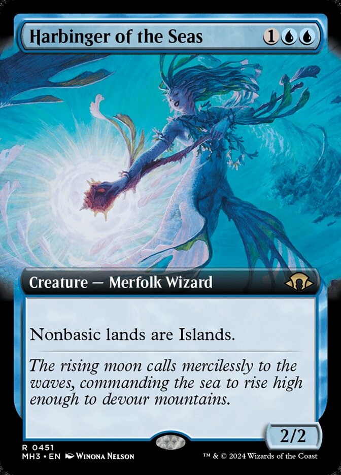 Harbinger of the Seas 451/319 (Modern Horizons 3)  - Extended Art | Good Games Adelaide SA