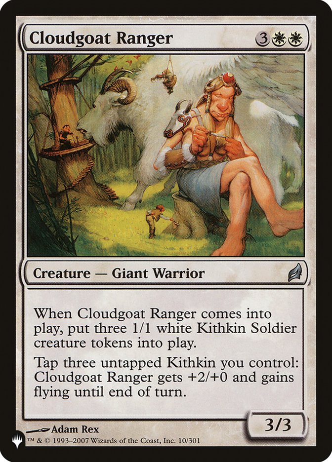 Cloudgoat Ranger 10/301 (The List Reprints)  | Good Games Adelaide SA