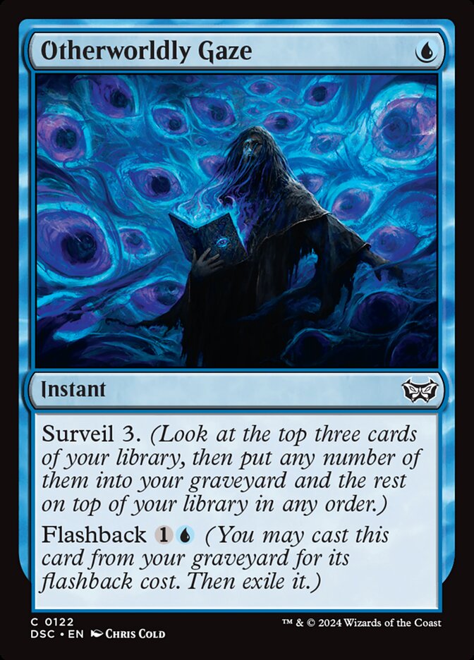 Otherworldly Gaze 122 (Commander: Duskmourn: House of Horror)  | Good Games Adelaide SA