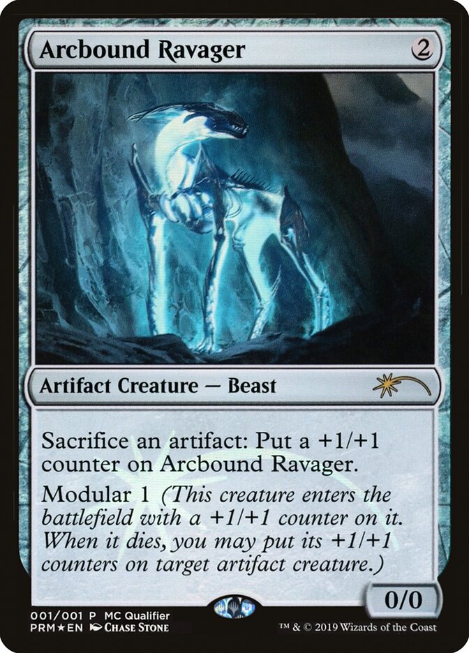 Arcbound Ravager 1 (WMCQ Promo Cards)  - Foil | Good Games Adelaide SA