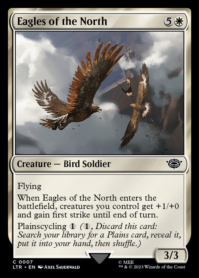 Eagles of the North 7 (Universes Beyond: The Lord of the Rings: Tales of Middle-earth)  - Foil | Good Games Adelaide SA