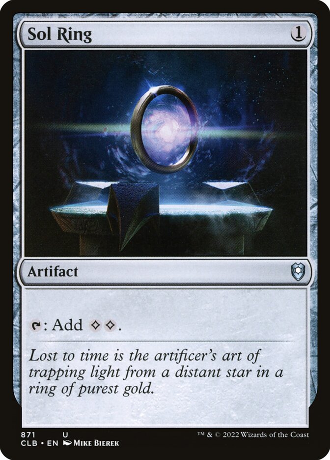 Sol Ring 871 (Commander Legends: Battle for Baldur's Gate)  | Good Games Adelaide SA