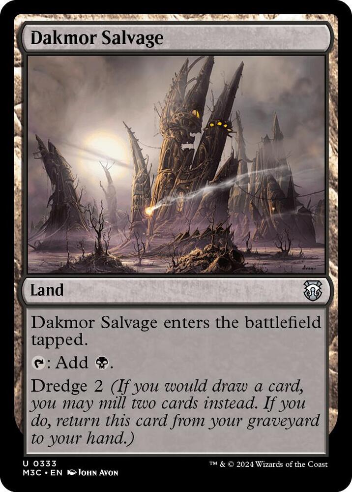 Dakmor Salvage 333/411 (Commander: Modern Horizons 3)  - Ripple Foil | Good Games Adelaide SA