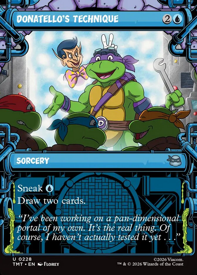 Donatello's Technique 228/260 (Teenage Mutant Ninja Turtles)  - Showcase | Good Games Adelaide SA