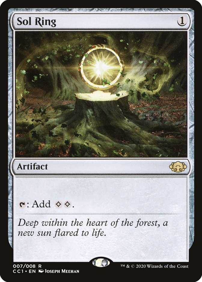 Sol Ring 7 (Commander Collection: Green)  | Good Games Adelaide SA