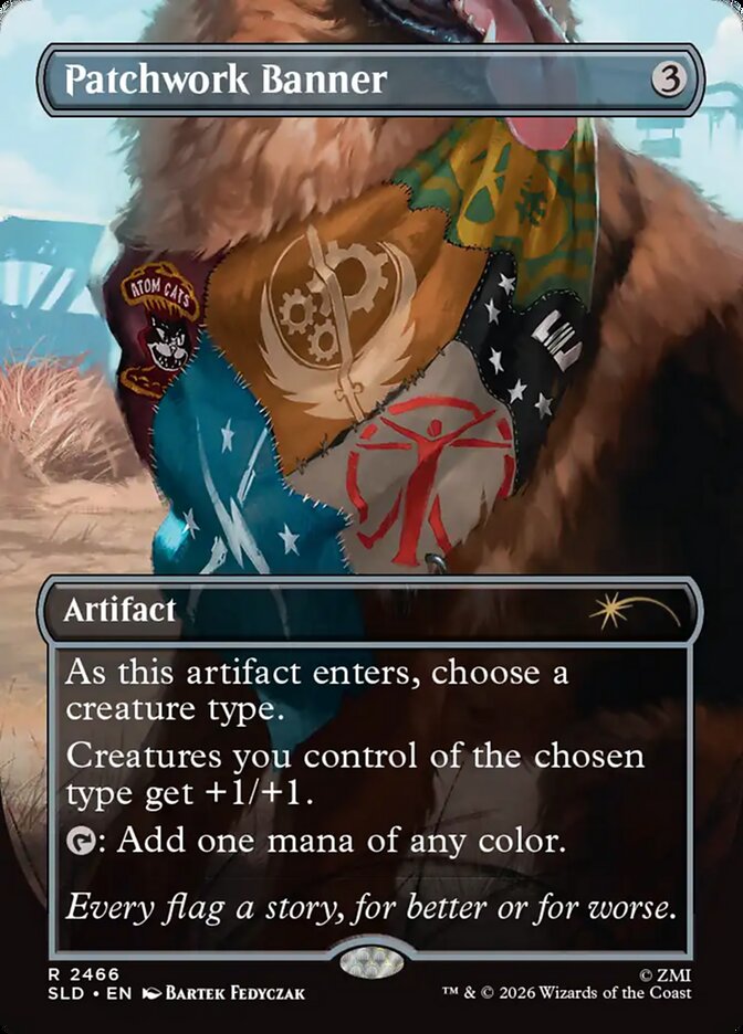 Patchwork Banner 2466 (Secret Lair Drop Series)  - Foil | Good Games Adelaide SA