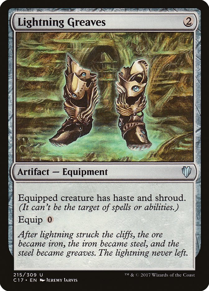 Lightning Greaves 215 (Commander 2017)  | Good Games Adelaide SA