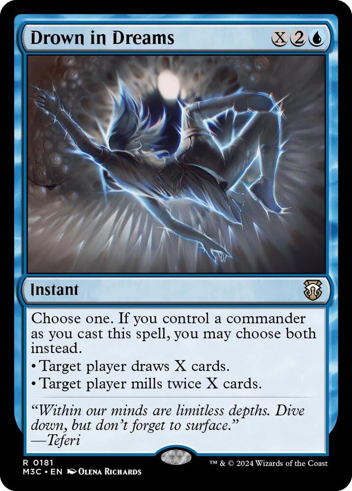 Drown in Dreams 181/411 (Commander: Modern Horizons 3)  - Ripple Foil | Good Games Adelaide SA