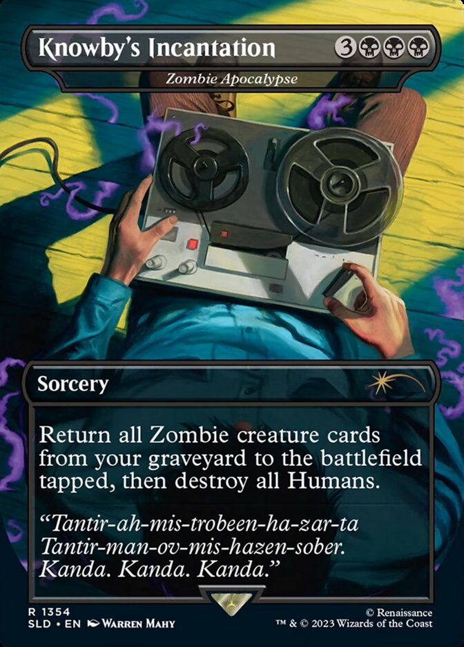 Zombie Apocalypse 1354 (Secret Lair Drop Series)  - Foil | Good Games Adelaide SA
