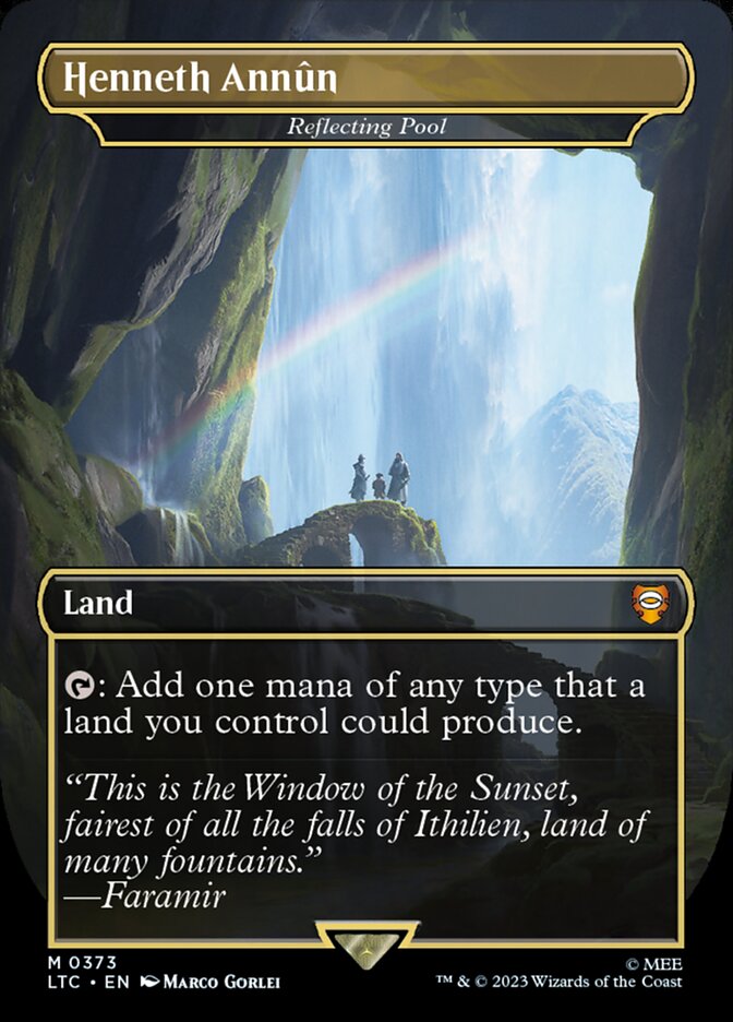 Henneth Annun Reflecting Pool 373 (Commander: The Lord of the Rings: Tales of Middle-earth)  | Good Games Adelaide SA