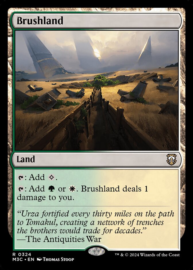 Brushland 324 (Commander: Modern Horizons 3)  | Good Games Adelaide SA